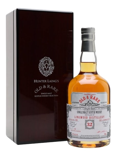 Linkwood 32 Year Old 1989 - Old & Rare Platinum (Hunter Laing) 700ml bottle - Scotch Whisky whisky