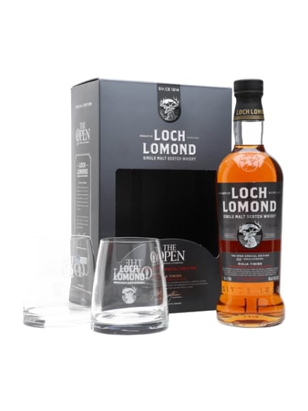 loch lomond the open special edition 2023 glass pack 700ml bottle - Scotch Whisky whisky