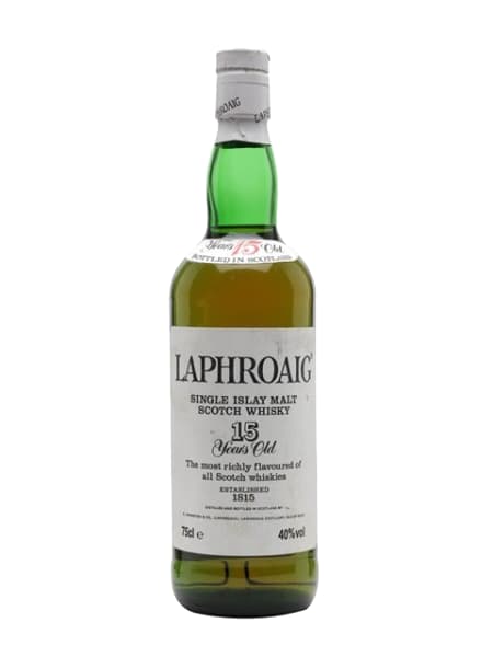 Laphroaig 15 Year Old - 1980s ml bottle - Scotch Whisky whisky
