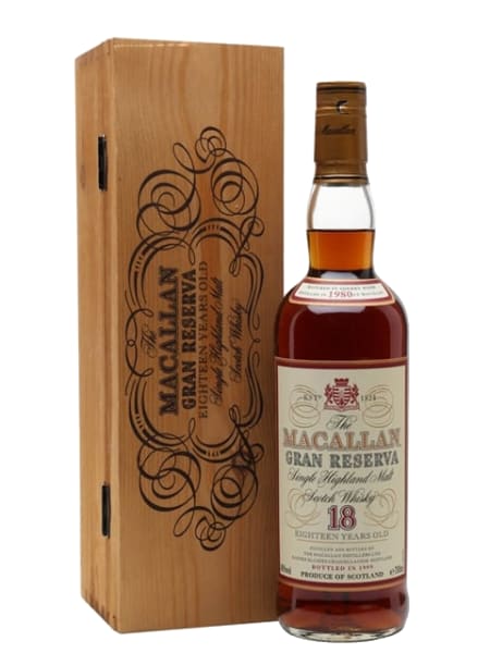 macallan 1980 18 year old gran reserva 700ml bottle - Scotch Whisky whisky