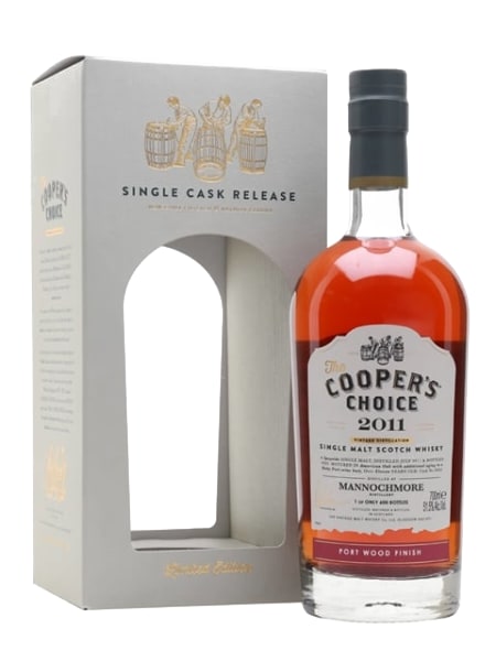 mannochmore 2011 11 year old the cooper's choice 700ml bottle - Scotch Whisky whisky