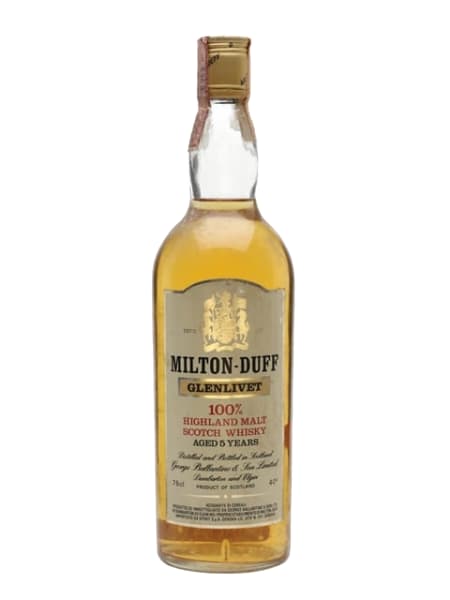 miltonduff 5 year old bot.1970s ml bottle - Scotch Whisky whisky