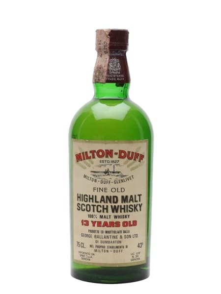 Miltonduff 13 Year Old - 1970s ml bottle - Scotch Whisky whisky