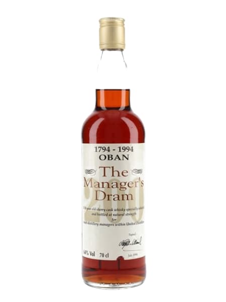 Oban Bicentenary 16 Year Old Sherry Cask 700ml bottle - Scotch Whisky whisky