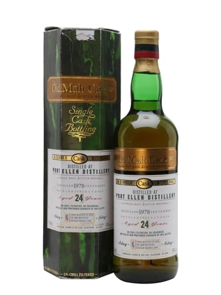 Port Ellen 24 Year Old 1978 - Old Malt Cask (Douglas Laing) 700ml bottle - Scotch Whisky whisky