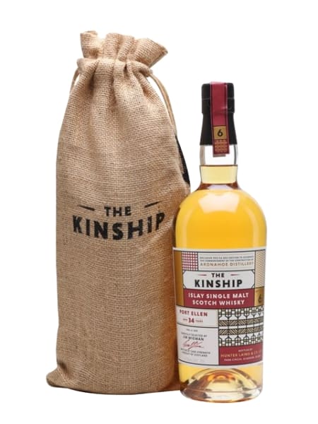 Port Ellen 34 Year Old 1982 - The Kinship (Hunter Laing) 700ml bottle - Scotch Whisky whisky