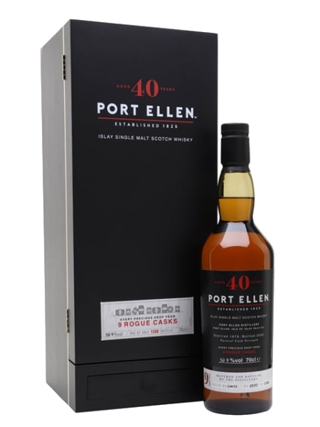 Port Ellen 40 Year Old 1979 - 9 Rogue Casks 700ml bottle - Scotch Whisky whisky
