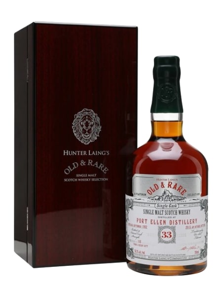 Port Ellen 33 Year Old 1982 - Old & Rare Platinum (Hunter Laing) 700ml bottle - Scotch Whisky whisky