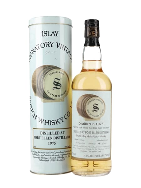 port ellen 1975 24 year old cask #1753 ml bottle - Scotch Whisky whisky