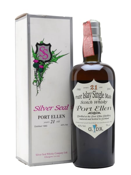 Port Ellen 21 Year Old 1980 (Silver Seal) 700ml bottle - Scotch Whisky whisky