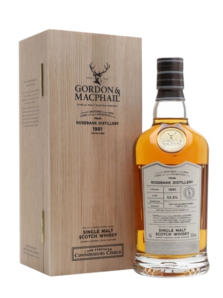 rosebank 1991 31 year old gordon & macphail connoisseurs choice 700ml bottle - Scotch Whisky whisky