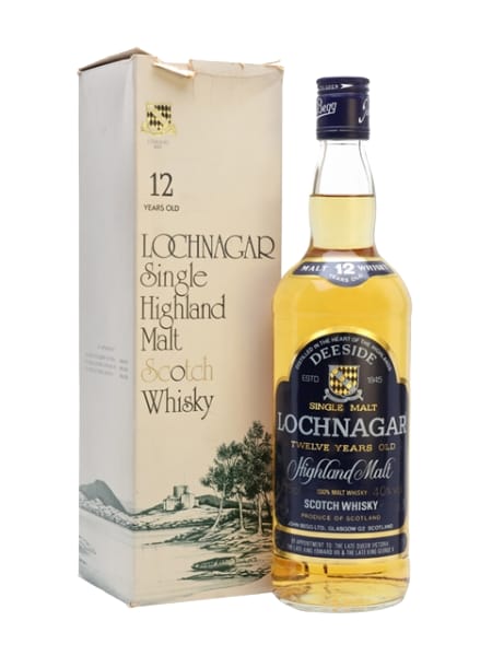 Lochnagar 12 Year Old - 1980s ml bottle - Scotch Whisky whisky