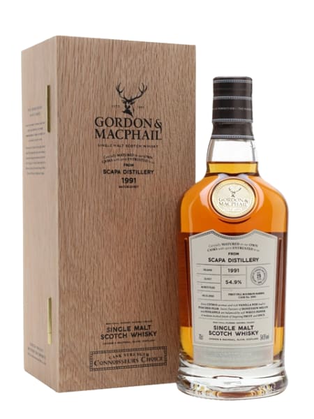Scapa 29 Year Old 1991 - Connoisseurs Choice (Gordon and MacPhail) 700ml bottle - Scotch Whisky whisky