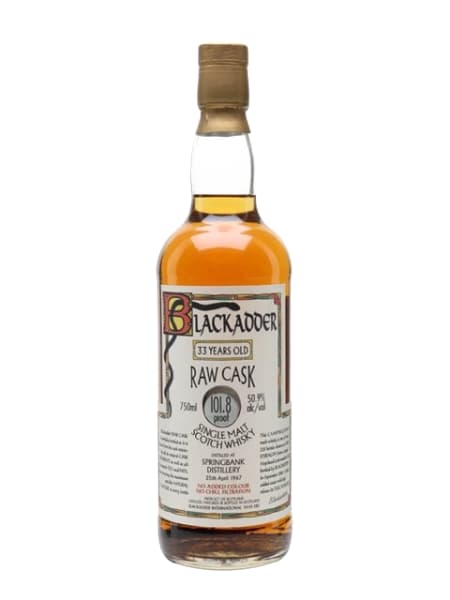 Springbank 33 Year Old 1967 Raw Cask ml bottle - Scotch Whisky whisky