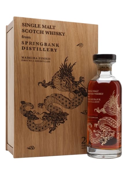 springbank 1996 24 year old sherry & madeira casks east asia asanoha dragon 700ml bottle - Scotch Whisky whisky