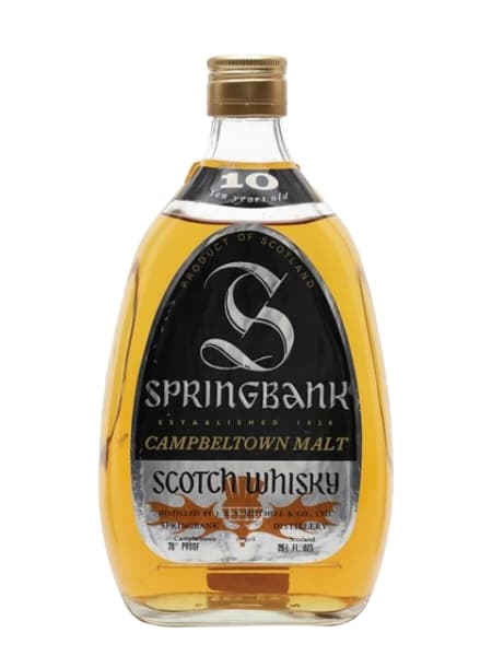 Springbank 10 Year Old - 1970s ml bottle - Scotch Whisky whisky