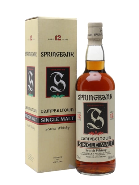 Springbank 12 Year Old (Bottled 1980s) - Red Thistle 700ml bottle - Scotch Whisky whisky