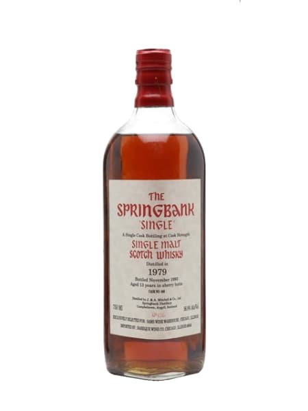 Springbank 13 Year Old 1979 Sherry Cask (Sam's Wine Warehouse) ml bottle - Scotch Whisky whisky