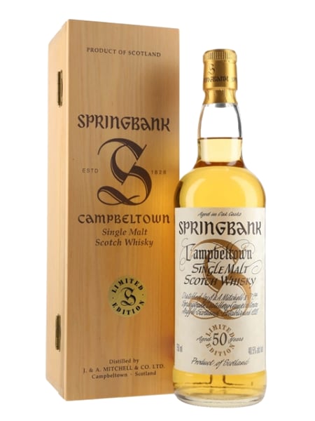 Springbank 50 Year Old - Millennium Series ml bottle - Scotch Whisky whisky