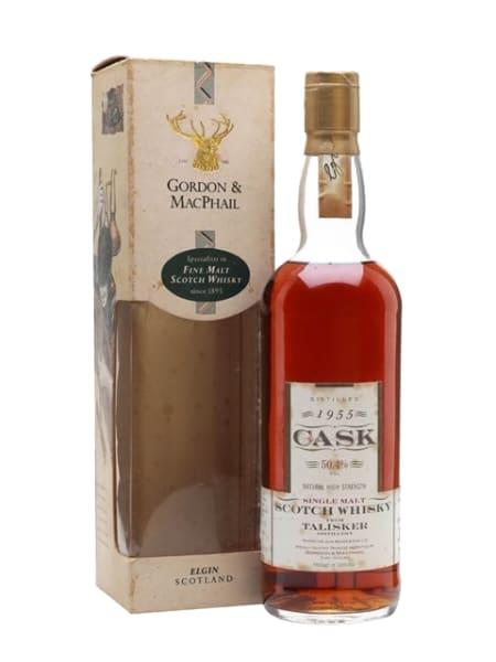 Talisker 37 Year Old 1955 Sherry Cask (Gordon & MacPhail) 700ml bottle - Scotch Whisky whisky