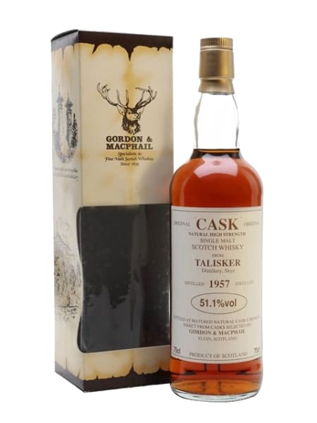 Talisker 1957 Cask Strength (Gordon & MacPhail) ml bottle - Scotch Whisky whisky