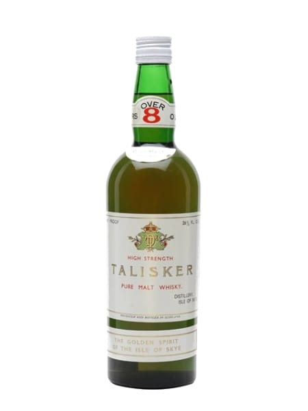 Talisker Pure Malt Over 8 Year Old - 1960s ml bottle - Scotch Whisky whisky