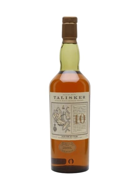 Talisker 10 Year Old - 1980s ml bottle - Scotch Whisky whisky