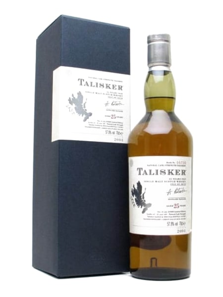 talisker 25 year old bot.2004 700ml bottle - Scotch Whisky whisky