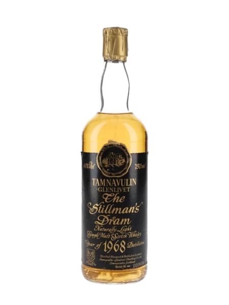 Tamnavulin 1968 - Stillman's Dram (Whyte & Mackay) ml bottle - Scotch Whisky whisky