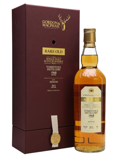 Tomintoul 1968 (bottled 2012) (Lot No. RO/12/03) - Rare Old (Gordon & MacPhail) 700ml bottle - Scotch Whisky whisky