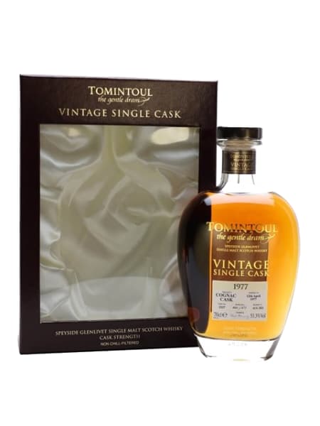 Tomintoul 44 Year Old 1977 (cask 2327) - Vintage Single Cask 700ml bottle - Scotch Whisky whisky