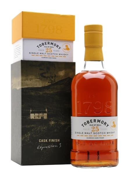 tobermory 25 year old 700ml bottle - Scotch Whisky whisky