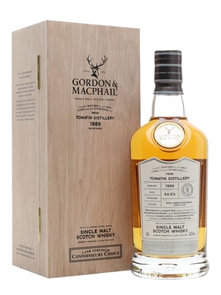 Tomatin 32 Year Old 1989 (cask 4226) - Connoisseurs Choice (Gordon & MacPhail)	 700ml bottle - Scotch Whisky whisky