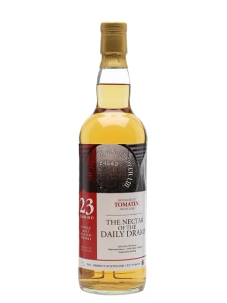 Tomatin 23 Year Old 1997 - The Nectar of the Daily Drams 700ml bottle - Scotch Whisky whisky