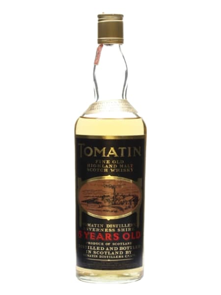 Tomatin 5 Year Old - 1980s ml bottle - Scotch Whisky whisky
