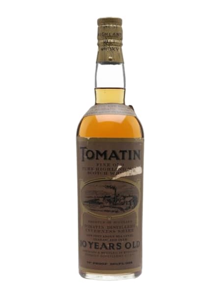 Tomatin 10 Year Old - 1960s 700ml bottle - Scotch Whisky whisky