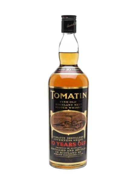 Tomatin 10 Year Old - 1970s ml bottle - Scotch Whisky whisky