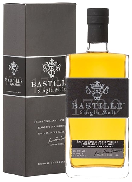 Bastille 1789 Single Malt 700ml bottle - French Whisky whisky
