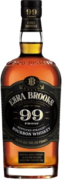 Ezra Brooks 99 Kentucky Straight Bourbon Whiskey 700ml bottle - American Whiskey whisky