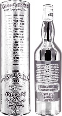 night's watch & oban bay reserve - game of thrones single malts collection