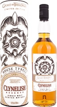 house tyrell & clynelish reserve - game of thrones single malts collection