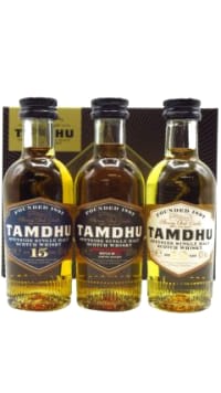 tamdhu - miniature gift pack 3 x 5cl whisky