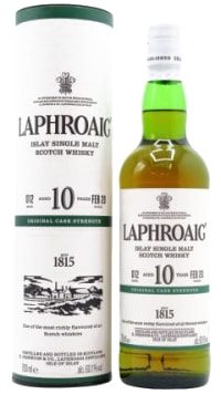 Laphroaig 10 Year Old Cask Strength - Batch 012