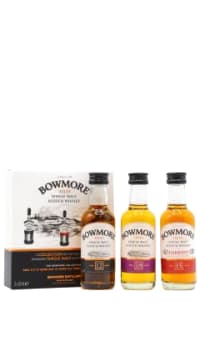 bowmore - miniature gift pack 3 x 5cl whisky