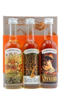 compass box - miniature gift pack 3 x 5cl whisky