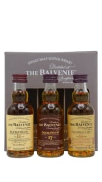 balvenie - miniature gift pack 3 x 5cl whisky