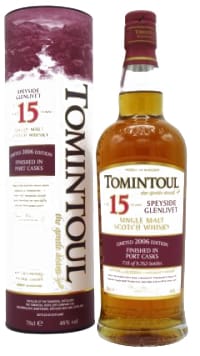 Tomintoul 15 Year Old Portwood Finish
