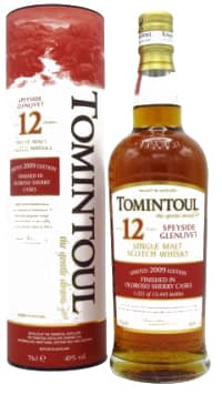 tomintoul 12 year old oloroso sherry cask