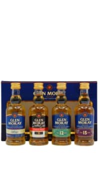 glen moray - heritage collection - 4 x 5cl miniature whisky