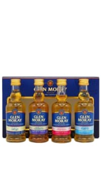 glen moray - elgin classic collection - 4 x 5cl miniature whisky